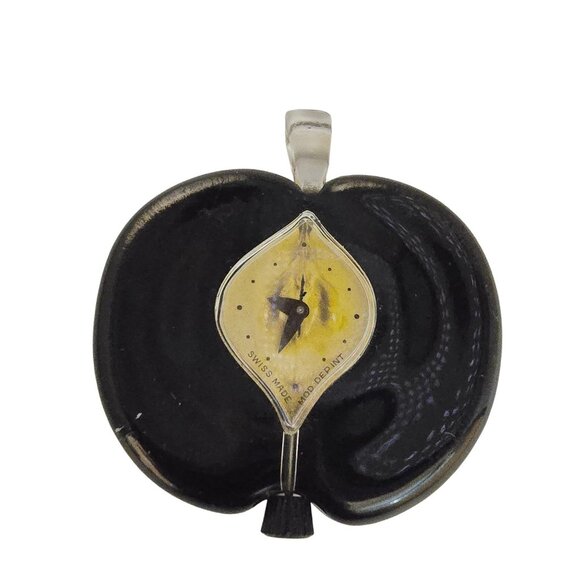 Antique Art Deco Swiss Made Mod Dep Int Early Lucite Watch Pendant (A8682) - Picture 1 of 9